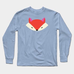 Geometric fox Long Sleeve T-Shirt